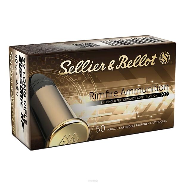 Sellier&Bellot .22 LR Subsonic HP 2,6g